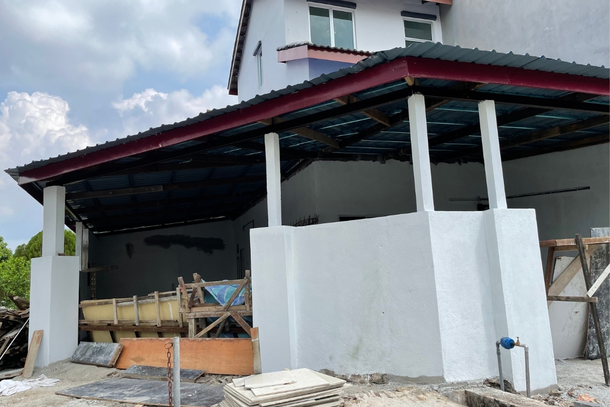 Car Porch Renovation
